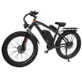 Pikkukuva 3 / 11: GUNAI GN88 48V23Ah Miesten polkupyörä 26 tuuman rasvapyörä Sähköpyörä Mountain Bike 2000W Moottoripyörä Miesten sähköpyörä