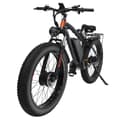 Pikkukuva 2 / 11: GUNAI GN88 48V23Ah Miesten polkupyörä 26 tuuman rasvapyörä Sähköpyörä Mountain Bike 2000W Moottoripyörä Miesten sähköpyörä