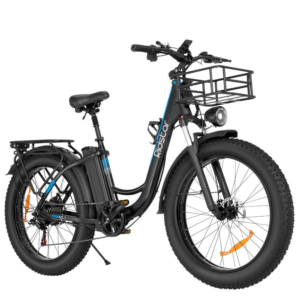 Ridstar MN-26 Sähköpyörä Aikuisille 750W Moottorilla, 48 V, 20 Ah Akulla, Sähköpyörä 26 Tuuman Paksuilla Renkailla, Kaupunkisähköpyörä