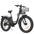 Pikkukuva 1 / 11: Ridstar MN-26 Sähköpyörä Aikuisille 750W Moottorilla, 48 V, 20 Ah Akulla, Sähköpyörä 26 Tuuman Paksuilla Renkailla, Kaupunkisähköpyörä