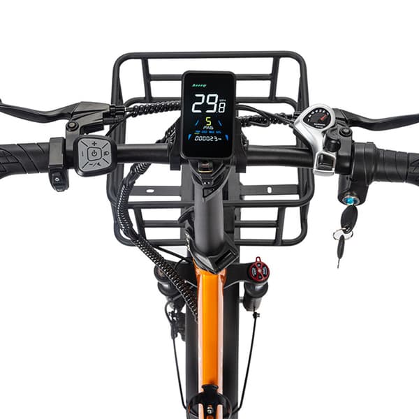Ridstar MN-20 Elcykel För Vuxna 1000W Motor 48V15AH Batteri Elcykel För Kvinnor 20 Tum Elcykel För Stadscyklar Med Feta Däck