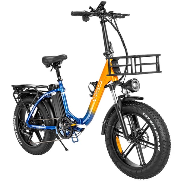 Ridstar MN-20 Elcykel För Vuxna 1000W Motor 48V15AH Batteri Elcykel För Kvinnor 20 Tum Elcykel För Stadscyklar Med Feta Däck