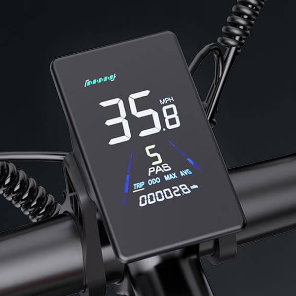 Ridstar CR20 Sähköpyörä Aikuisille 1000W Moottorilla, Sähköpyörä 48 V20 Ah Akku, Sähkömaastopyörä, 20 Tuuman Paksurenkainen Sähköpyörä