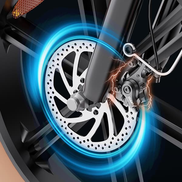 Ridstar CR20 Sähköpyörä Aikuisille 1000W Moottorilla, Sähköpyörä 48 V20 Ah Akku, Sähkömaastopyörä, 20 Tuuman Paksurenkainen Sähköpyörä
