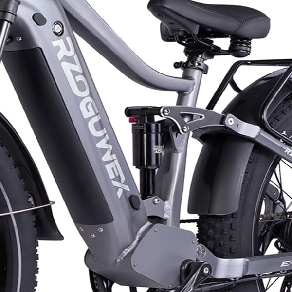 RZOGUWEX S7 Aikuisten Sähköpyörä 1000 W Moottorilla Miesten Sähkömaastopyörä 48 V 25 H Akku 20 Tuuman Paksurenkainen Sähköpyörä
