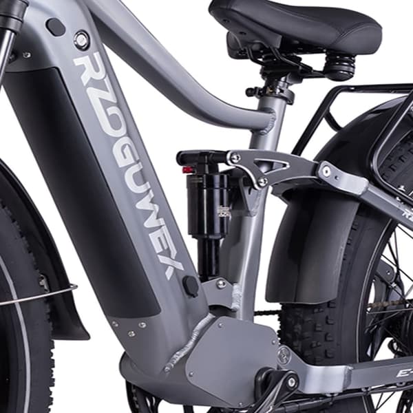 RZOGUWEX S7 Aikuisten Sähköpyörä 1000 W Moottorilla Miesten Sähkömaastopyörä 48 V 25 H Akku 20 Tuuman Paksurenkainen Sähköpyörä