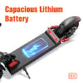 Miniatyrbild 5 av 11: Bogist C1 Pro Elscooter För Vuxna 500W Motor 48V15Ah Batteri City Escooter 10-Tums Däck Hopfällbar Elscooter