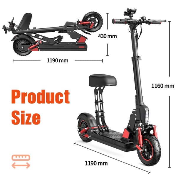 :Bogist C1 Pro City Elscooter 500W Motor 48V15Ah Batteri Vuxen Elscooter Max räckvidd 35-45KM Hopfällbar Elscooter