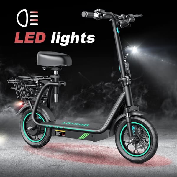 BOGIST M5Pro City Commuter 250W Moottori 36V10.4Ah Akku Aikuisille Sähköpotkulauta 8.5 Tuuman Renkaalla Taitettava Sähköpotkulauta