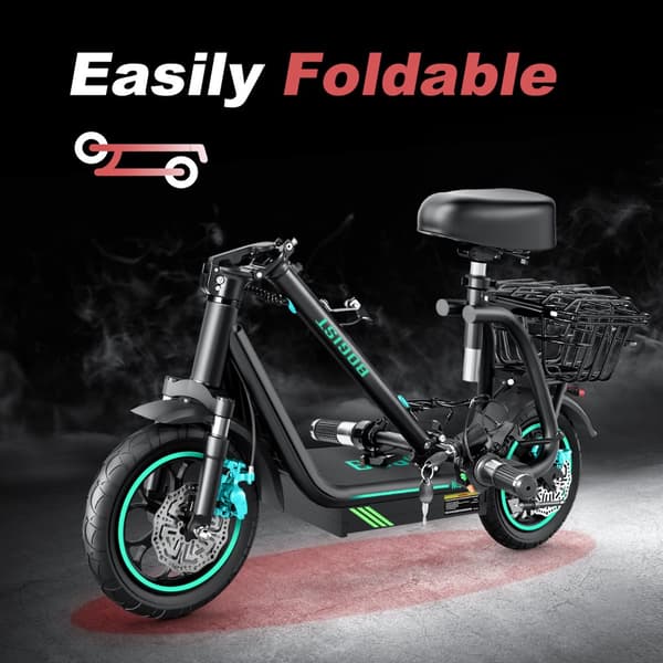 BOGIST M5Pro City Commuter 250W Moottori 36V10.4Ah Akku Aikuisille Sähköpotkulauta 8.5 Tuuman Renkaalla Taitettava Sähköpotkulauta