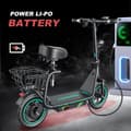 Pikkukuva 11 / 11: BOGIST M5Pro City Commuter 250W Moottori 36V10.4Ah Akku Aikuisille Sähköpotkulauta 8.5 Tuuman Renkaalla Taitettava Sähköpotkulauta