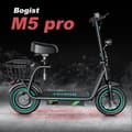 Pikkukuva 7 / 11: BOGIST M5Pro City Commuter -sähköpotkulauta 36V 10.4Ah akulla, kokoontaitettava sähköpotkulauta 250W, aikuisille, 8,5 tuuman rengas