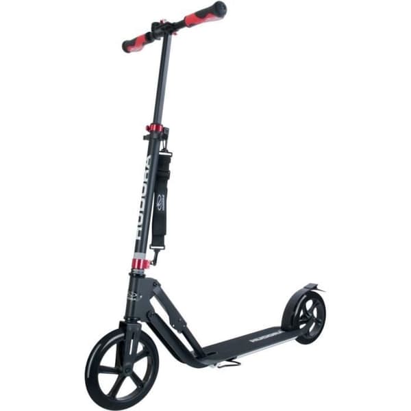 HUDORA Big Wheel Scooter 230 Svart Svart, Röd