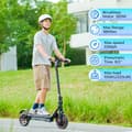 Pikkukuva 7 / 11: iScooter W7 City Commuter Sähköpotkulauta 36V7.8Ah Akku Aikuisille Sähköpotkulauta 350W Moottori Taittuva Sähköpotkulauta 8,5 Tuuman Rengas