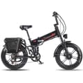 Pikkukuva 4 / 11: Randride YX20M-2 Aikuisten Vuoren Sähköpyörä 2 * 1000W Moottori Ebike 48V20Ah Akku Miesten Sähköpyörä 20 Tuuman Renkaat Kaikki Maasto Sähköpyörä