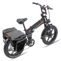 Pikkukuva 5 / 11: Randride YX20M-2 Aikuisten Vuoren Sähköpyörä 2 * 1000W Moottori Ebike 48V20Ah Akku Miesten Sähköpyörä 20 Tuuman Renkaat Kaikki Maasto Sähköpyörä