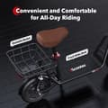Miniatyrbild 8 av 11: iScooter i12 City Commuter Elscooter 500W Motor 36V7.5Ah Batteri Med Sadel Elscooter 12-tums Däck Elscooter för Vuxen