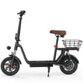 Miniatyrbild 2 av 11: iScooter i12 City Commuter Elscooter 500W Motor 36V7.5Ah Batteri Med Sadel Elscooter 12-tums Däck Elscooter för Vuxen