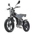 Miniatyrbild 1 av 11: RANDRIDE DM711 Elcykel Dubbelmotor 500W*2 Vuxen Elcykel 48V 20Ah Batteri 20 Tum 4.0 Breda Däck Herr Elcykel