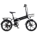 Pikkukuva 3 / 11: Randride YA20 Adult Sähköpyörä 350W Moottori Ebike 48V12.8Ah Akku City E-bike 20 tuuman Renkaat Sähköpyörä
