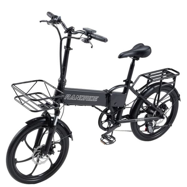 Randride YA20 Adult Sähköpyörä 350W Moottori Ebike 48V12.8Ah Akku City E-bike 20 tuuman Renkaat Sähköpyörä