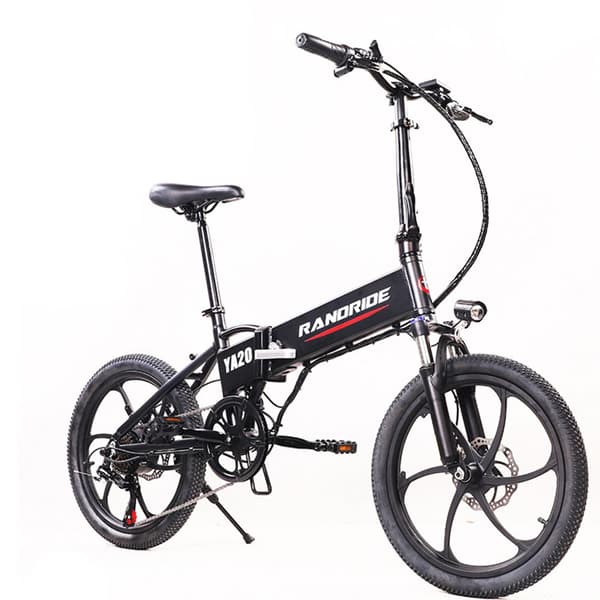 Randride YA20 Adult Sähköpyörä 350W Moottori Ebike 48V12.8Ah Akku City E-bike 20 tuuman Renkaat Sähköpyörä