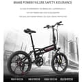 Pikkukuva 11 / 11: Randride YA20 Adult Sähköpyörä 350W Moottori Ebike 48V12.8Ah Akku City E-bike 20 tuuman Renkaat Sähköpyörä