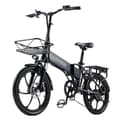 Pikkukuva 1 / 11: Randride YA20 Adult Sähköpyörä 350W Moottori Ebike 48V12.8Ah Akku City E-bike 20 tuuman Renkaat Sähköpyörä