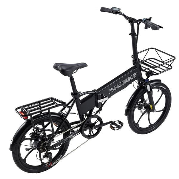 Randride YA20 City 1 Aikuinen sähköpyörä 350W Moottori Ebike 48V12.8Ah Akku Miehen Sähköpyörä 20 Tuuman Renkaat Kaupungin Sähköpyörä