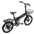 Pikkukuva 2 / 11: Randride YA20 City 1 Aikuinen sähköpyörä 350W Moottori Ebike 48V12.8Ah Akku Miehen Sähköpyörä 20 Tuuman Renkaat Kaupungin Sähköpyörä