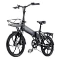 Pikkukuva 1 / 11: Randride YA20 City 1 Aikuinen sähköpyörä 350W Moottori Ebike 48V12.8Ah Akku Miehen Sähköpyörä 20 Tuuman Renkaat Kaupungin Sähköpyörä