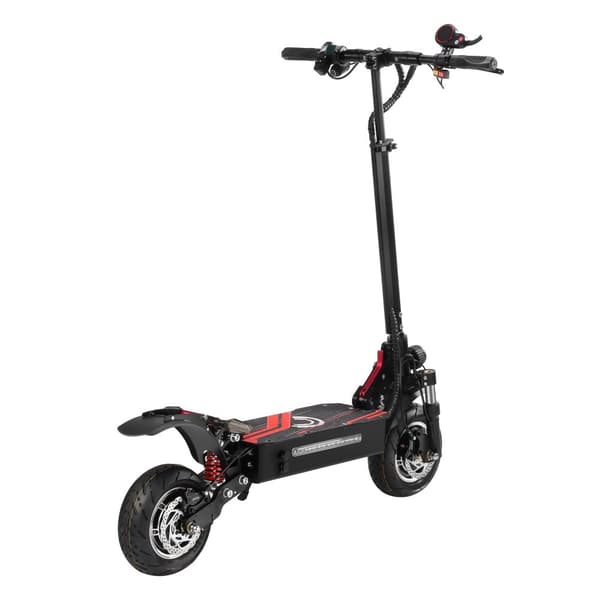 BOYUEDA Q7 Pro Maastosähköpotkulauta 2*1600W Moottori 52V19Ah Akku Maastosähköpotkulauta 10 Ttuuman Rengas Aikuisille Tarkoitettu Sähköpotkulauta
