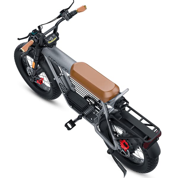 COSWHEEL CT20 Aikuisten sähköpyörä 1000W Moottori Ebike 48V25Ah Akku vuoristo E-polkupyörä 20 * 5,0 tuuman rasva rengas sähköpyörä