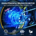Pikkukuva 7 / 11: COSWHEEL CT20 MOUNTAIN Aikuisten Sähköpyörä 48V25Ah,1000W Moottori Ebike,Miesten Sähköpyörä 20 Tuuman Renkaat Kaikki Maasto Sähköpyörä