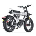 Pikkukuva 6 / 11: COSWHEEL CT20S aikuisten sähköpyörä 1500W moottori Ebike 60V27.5Ah Akku vuoristo E-polkupyörä 20 * 5.0 tuuman rasva renkaat sähköpyörä