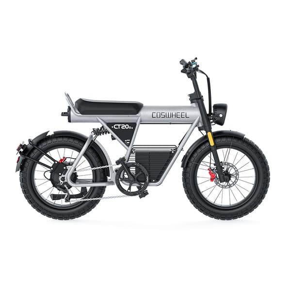 COSWHEEL CT20S MOUNTAIN Aikuisten Sähköpyörä 60V27.5Ah,1500W Moottori Ebike,Miesten Sähköpyörä 20 Tuuman Renkaat Kaikki Maasto Sähköpyörä