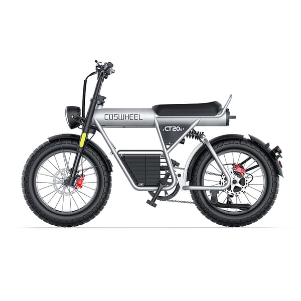 COSWHEEL CT20S MOUNTAIN Aikuisten Sähköpyörä 60V27.5Ah,1500W Moottori Ebike,Miesten Sähköpyörä 20 Tuuman Renkaat Kaikki Maasto Sähköpyörä