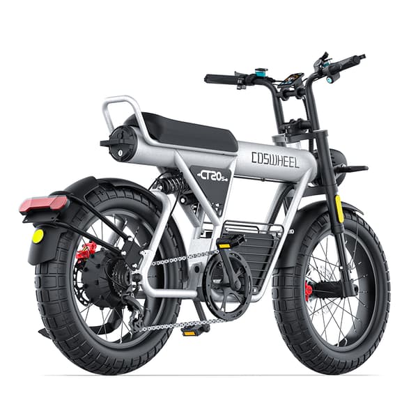 COSWHEEL CT20S MOUNTAIN Aikuisten Sähköpyörä 60V27.5Ah,1500W Moottori Ebike,Miesten Sähköpyörä 20 Tuuman Renkaat Kaikki Maasto Sähköpyörä