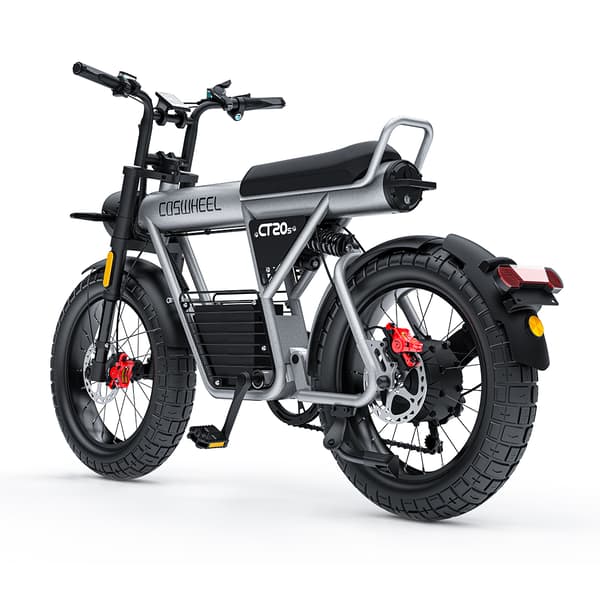 COSWHEEL CT20S MOUNTAIN Aikuisten Sähköpyörä 60V27.5Ah,1500W Moottori Ebike,Miesten Sähköpyörä 20 Tuuman Renkaat Kaikki Maasto Sähköpyörä