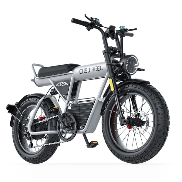 COSWHEEL CT20S MOUNTAIN Aikuisten Sähköpyörä 60V27.5Ah,1500W Moottori Ebike,Miesten Sähköpyörä 20 Tuuman Renkaat Kaikki Maasto Sähköpyörä