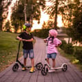 Pikkukuva 3 / 11: HyperMotion CITY SWIFT skootteri lapsille ja nuorille – isot isot pyörät, jopa 100 kg