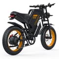Pikkukuva 3 / 11: COSWHEEL GT20 Aikuisten Aähköpyörä 1000W Moottori Ebike 48V25Ah Akku Vuoristo E-polkupyörä 20 * 4,0 Tuuman Rasva Rengas Sähköpyörä