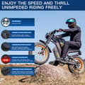 Pikkukuva 10 / 11: COSWHEEL GT20 Aikuisten Aähköpyörä 1000W Moottori Ebike 48V25Ah Akku Vuoristo E-polkupyörä 20 * 4,0 Tuuman Rasva Rengas Sähköpyörä