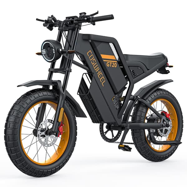COSWHEEL GT20 MOUNTAIN Aikuisten Sähköpyörä 48V25Ah,1000W Moottori Ebike,Miesten Sähköpyörä 20 Tuuman Renkaat Kaikki Maasto Sähköpyörä
