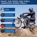 Pikkukuva 10 / 11: COSWHEEL GT20 MOUNTAIN Aikuisten Sähköpyörä 48V25Ah,1000W Moottori Ebike,Miesten Sähköpyörä 20 Tuuman Renkaat Kaikki Maasto Sähköpyörä