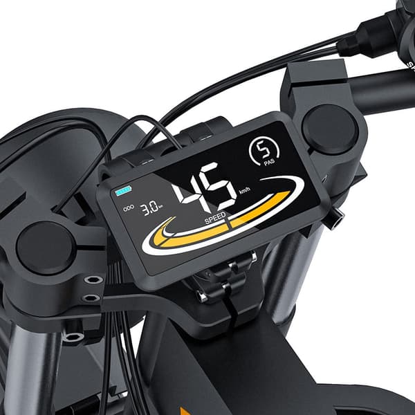 COSWHEEL GT20MAX MOUNTAIN Aikuisten Sähköpyörä 60V40Ah,1500W Moottori Ebike,Miesten Sähköpyörä 20 Tuuman Renkaat Kaikki Maasto Sähköpyörä