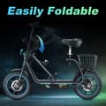Pikkukuva 11 / 11: HONEYWHALE M5 Elite City Commuter Sähköpyörä 500W Moottorilla, Aikuisille Tarkoitettu Sähköpyörä 48V13Ah Akulla, 14 Tuuman Renkailla