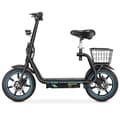 Pikkukuva 2 / 11: HONEYWHALE M5 Elite City Commuter Sähköpyörä 500W Moottorilla, Aikuisille Tarkoitettu Sähköpyörä 48V13Ah Akulla, 14 Tuuman Renkailla