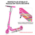 Miniatyrbild 4 av 6: FOXSPORT Sparkcykel-Barn-Fällbar-Trampbroms-Maximal belastning 100 kg-Rosa Röd