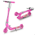 Miniatyrbild 1 av 6: FOXSPORT Sparkcykel-Barn-Fällbar-Trampbroms-Maximal belastning 100 kg-Rosa Röd